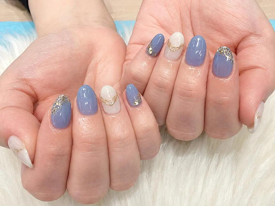 ネイル ニュアンスネイル ハンドネイル Kanai Harukaのネイルデザイン