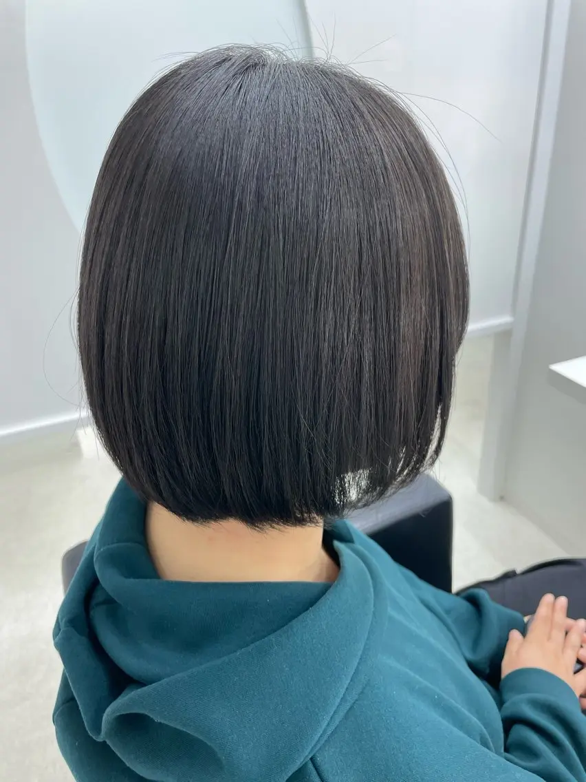 ショート カット 縮毛矯正 《Zina札幌大通》 Hinano🐻のヘアスタイル
