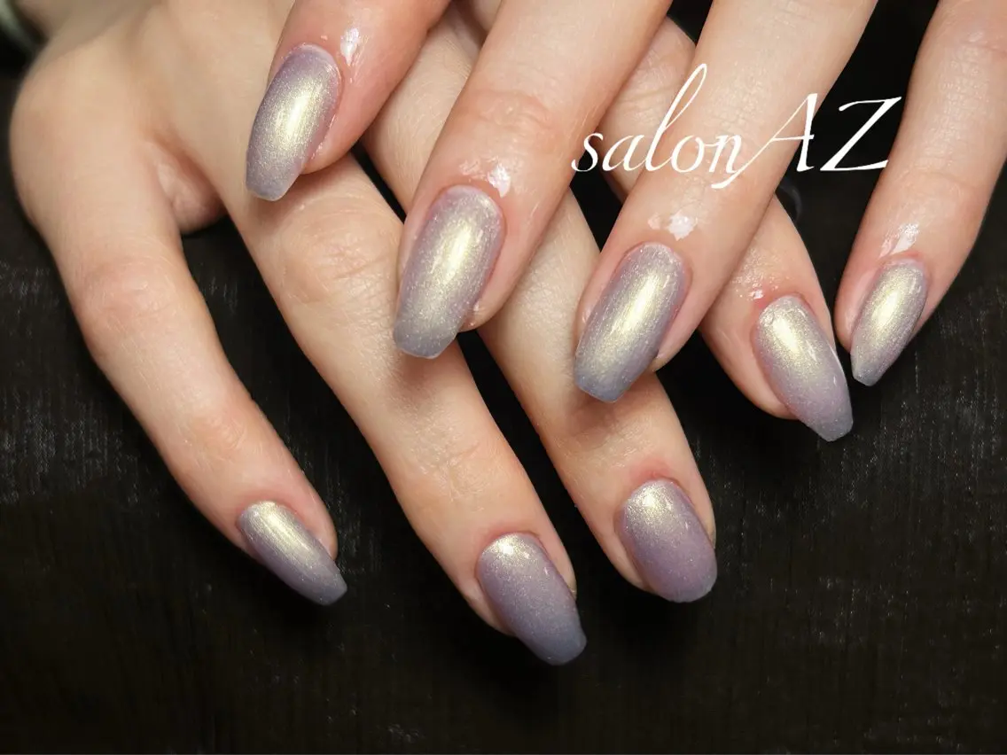 ネイル アートネイル フットネイル フレンチネイル マグネットネイル 持ち込み salonAZ Miaのネイルデザイン