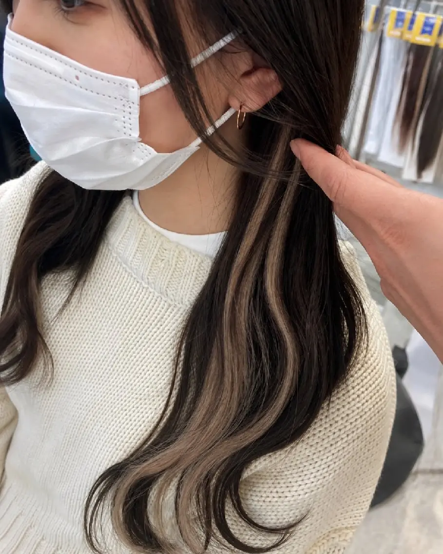 セミロング エクステ SEIYA/ プルエクステのヘアスタイル