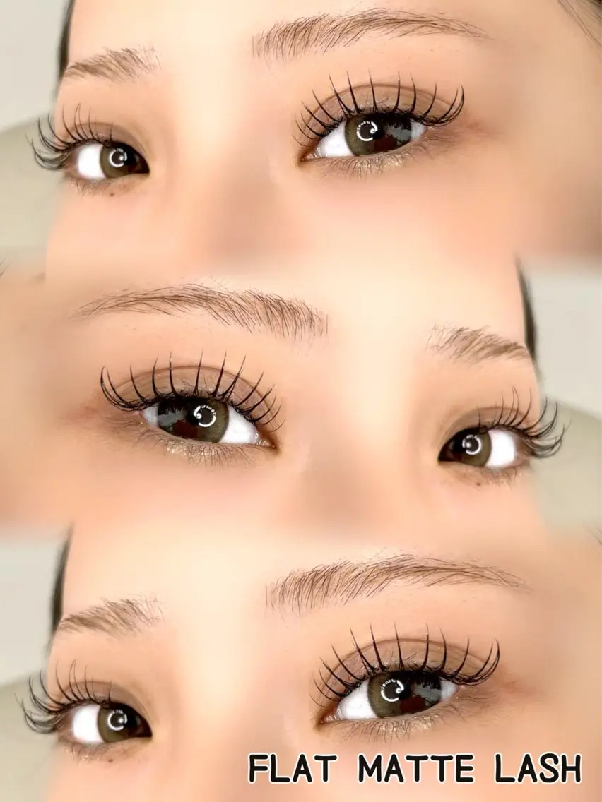 マツエク・マツパ フラットラッシュ BELL eye＆beautyのマツエク・マツパデザイン