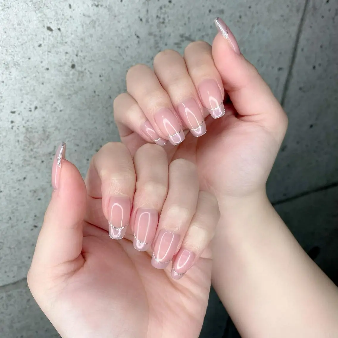 ロング カラー パーマ ヘアアレンジ メンズ キッズ ネイル マツエク・マツパ アイブロウ 眉カラー オーロラネイル フットネイル フレンチネイル ラメ(グリッター) ハンドネイル Salon Ｋのネイルデザイン