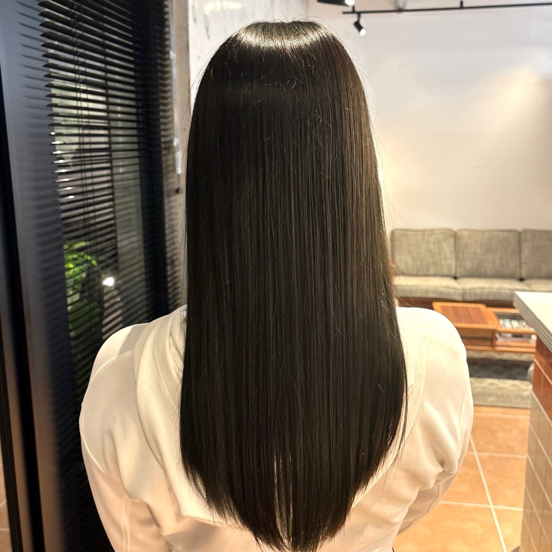 ロング ヘアカラー トリートメント 村田 ありさのヘアスタイル