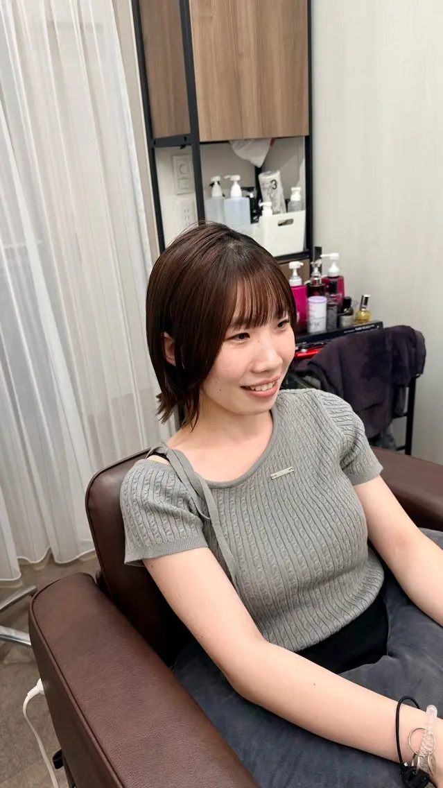 ショート カット 新宿3丁目大人サロン 🪽イケイリョウコのヘアスタイル