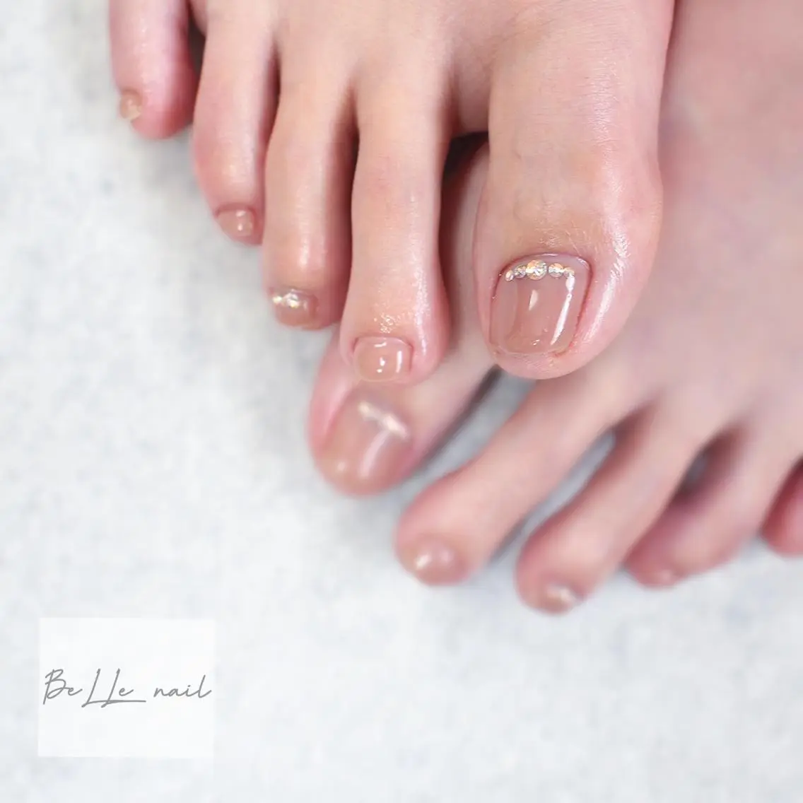 ネイル フットネイル BeLLe nailのネイルデザイン
