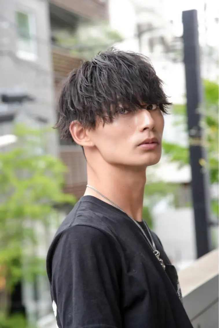 パーマ メンズ 理想を作る ⚔️夢生志(ゆうし)のヘアスタイル