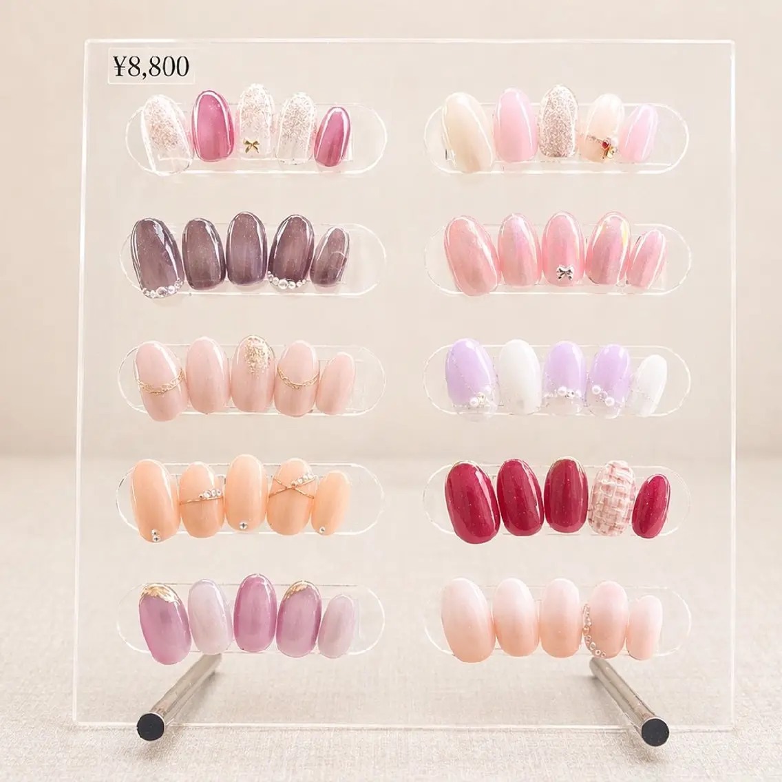 オフ込み🤍ハンドネイル/定額コース¥8,800の写真