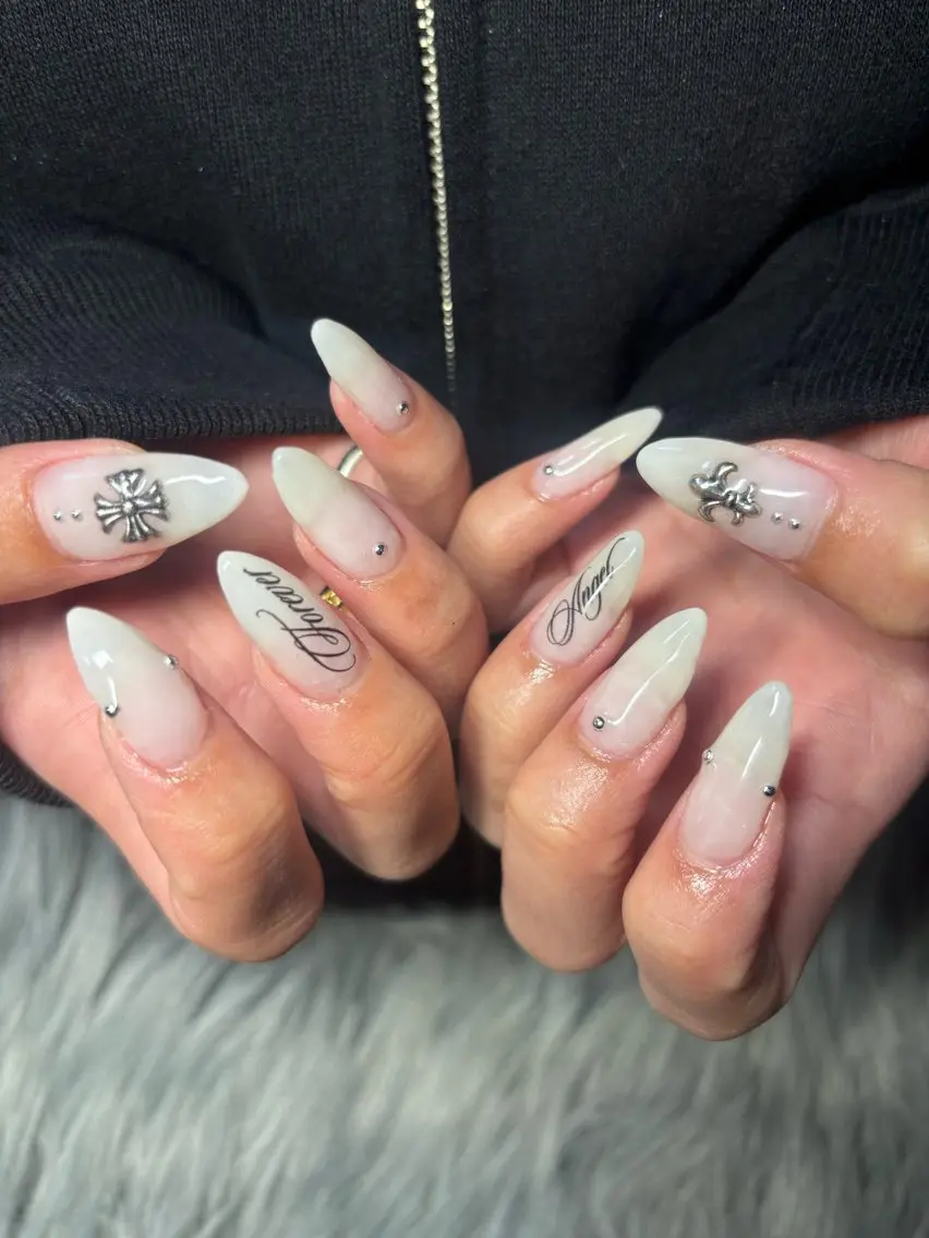ネイル ジェルネイル ワンカラーネイル ホワイト JFYnail ゆいのネイルデザイン