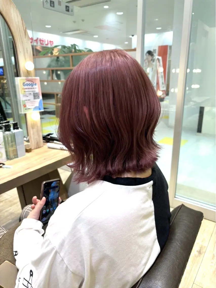 「🫧minimo限定クーポン🫐」 カット+透明感ワンカラーの写真