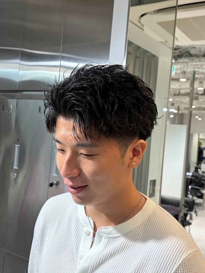 パーマ メンズ メンズパーマ fifth札幌 遠藤 煌弥のヘアスタイル