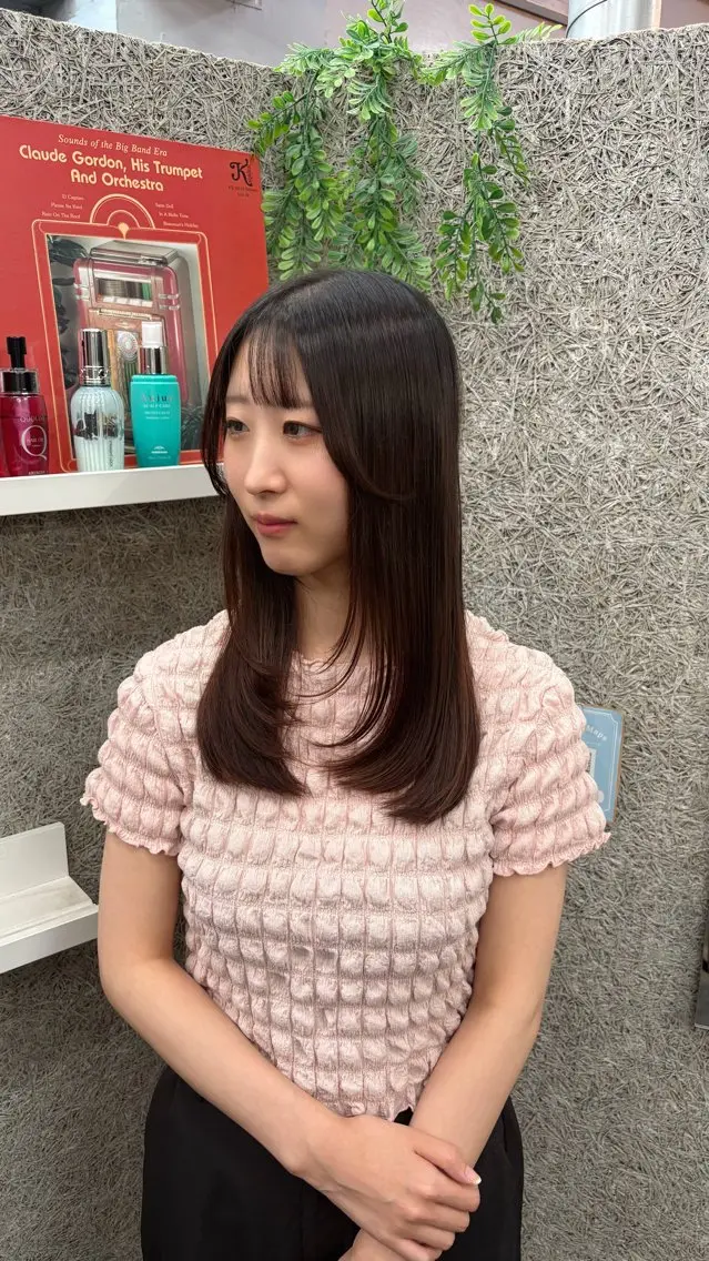ロング 🌼Kana縮毛矯正 /似合わせカット🌼のヘアスタイル