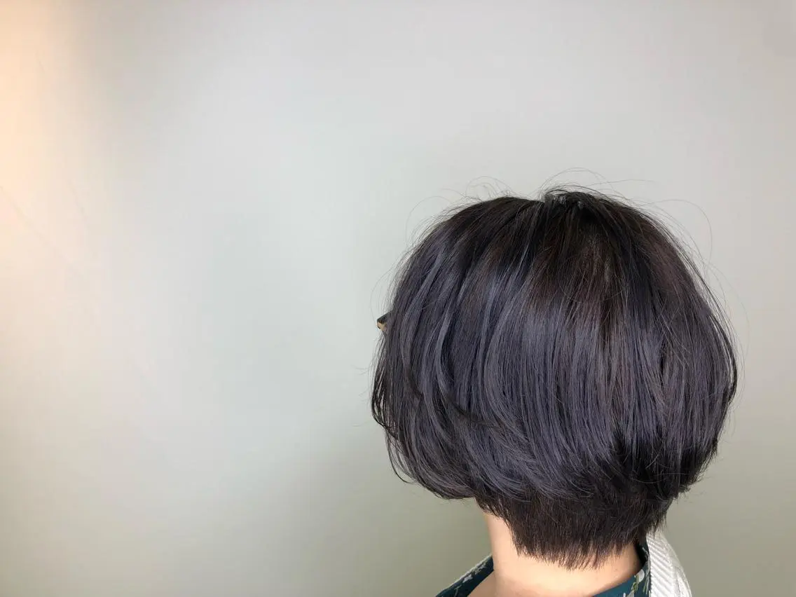 ショート ショートヘア カット トリートメント ヘアセット 💜髪質改善美髪💜 星野清光のヘアスタイル