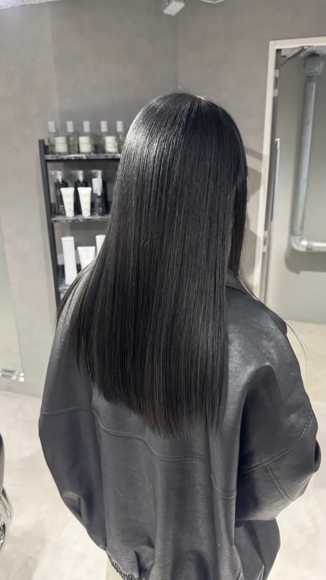 ロング カラー バレイヤージュ ミストバング ベージュカラー ブリーチ 抜きっぱなしブロンド 札幌美容師/ブリーチ /ハイトーン/Doiのヘアスタイル