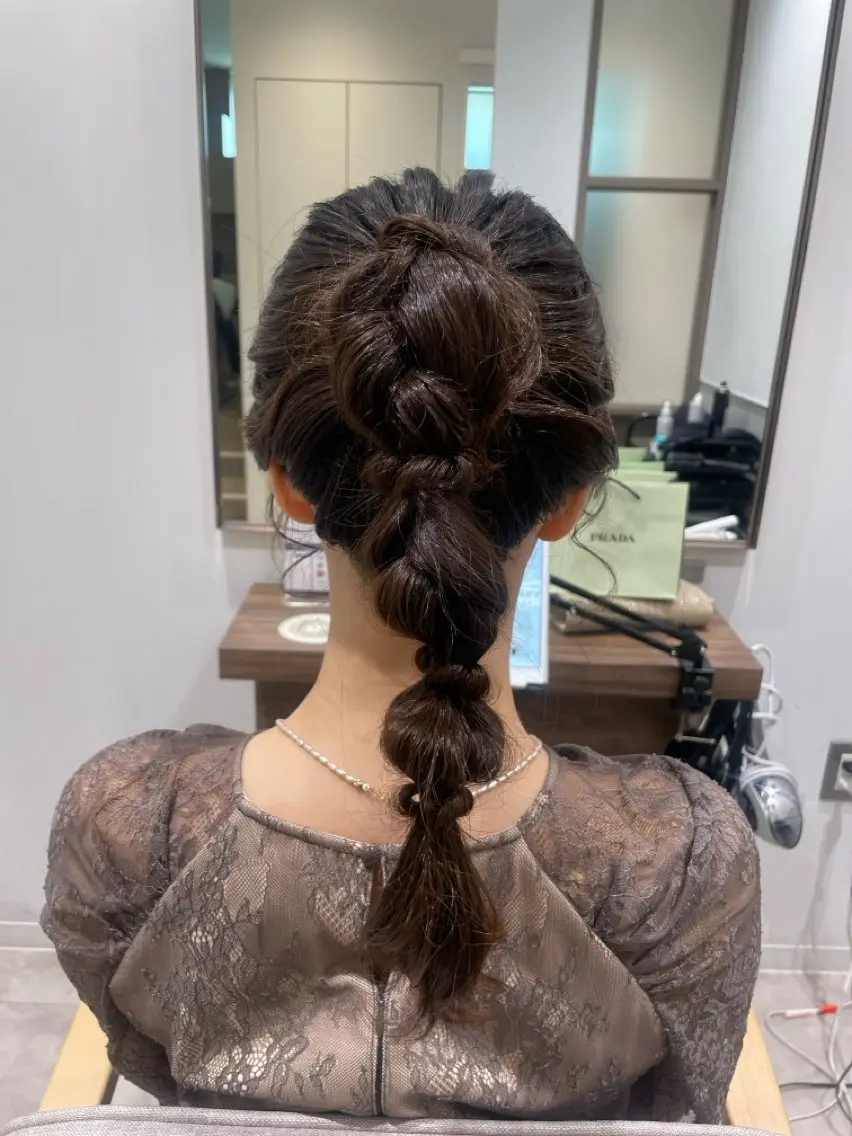 ヘアアレンジ ヘアセット 【銀座】ヘアセット& イメコンSharmeのヘアスタイル