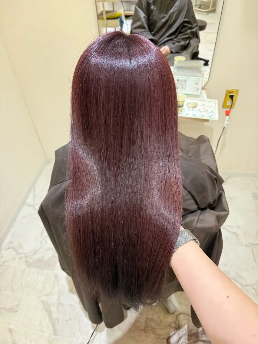 【カット無し】ケアカラー+TOKIO超音波TR¥9900の写真