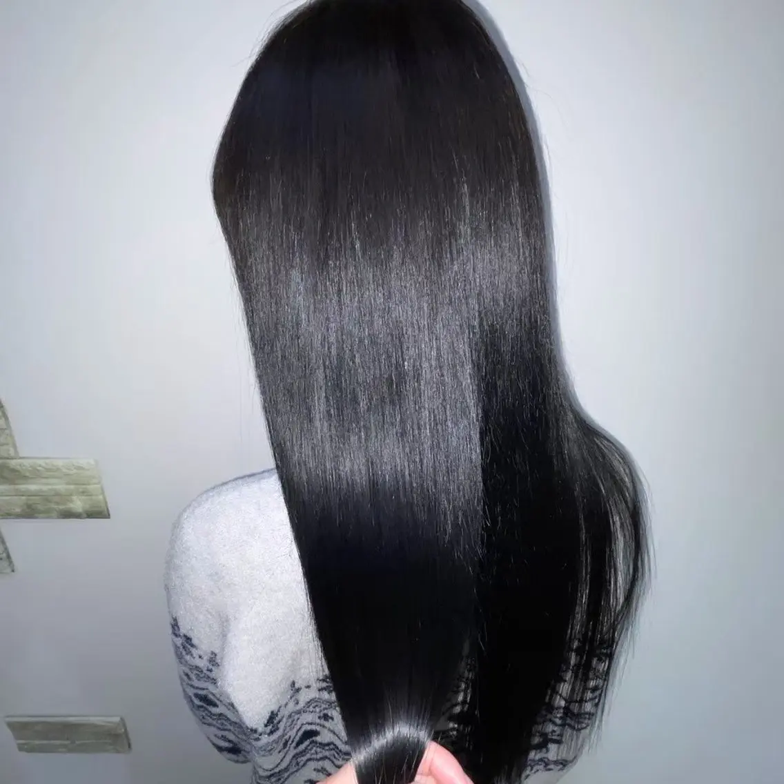 ロング カラー 縮毛矯正/ワンカラー モデル募集🫧田村のヘアスタイル