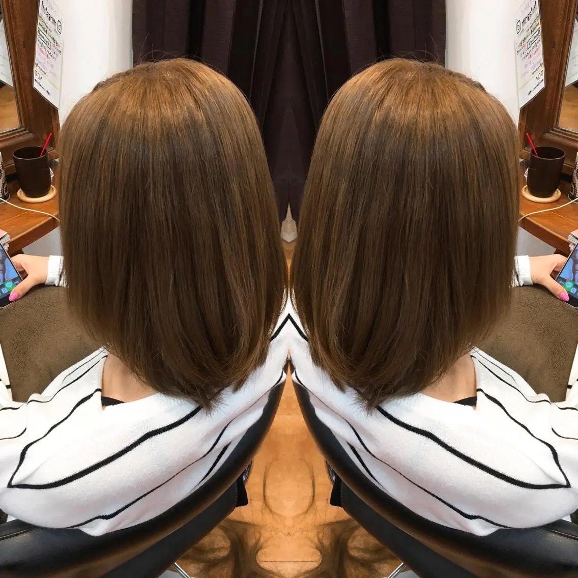 ミディアム ヘアカラー トリートメント LOCO/ Koukiのヘアスタイル