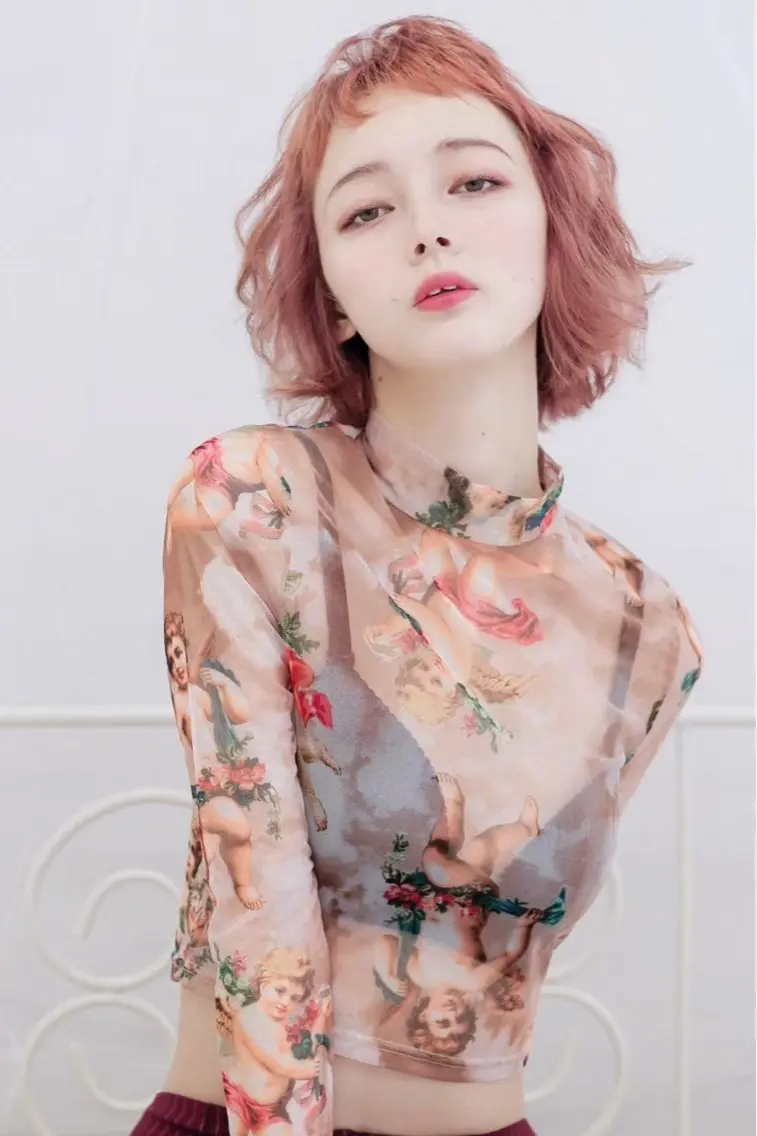 【髪質改善】アディクシー✨イルミナ✨スロウツヤ透明感カラー＋レベル99トリートメントの写真