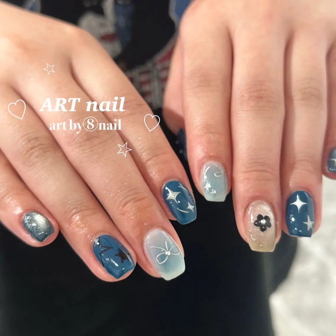 ネイル ハンドネイル Haruka ⭐︎🪽のネイルデザイン