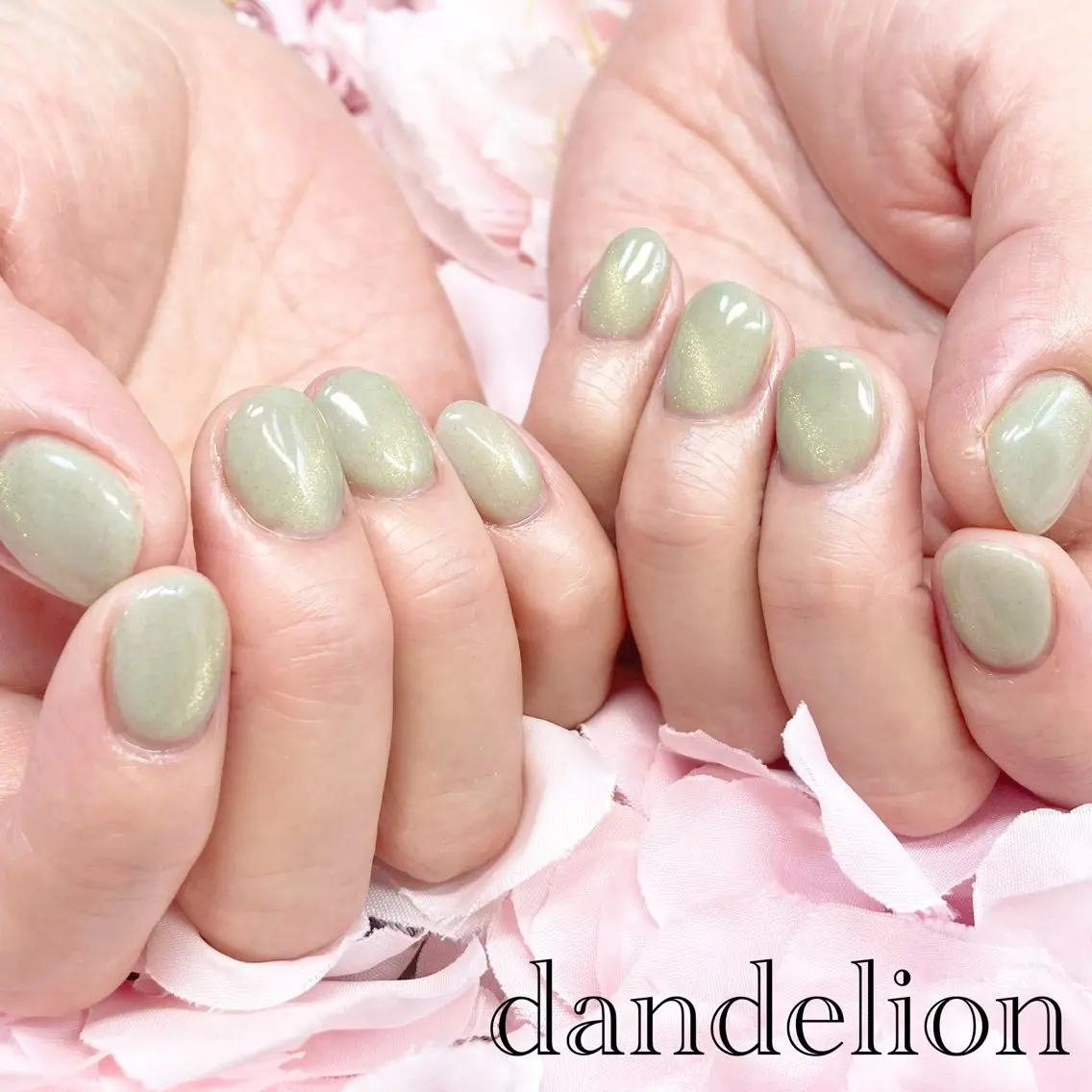 ネイル ハンドネイル ハンドケア dandelion ダンデライオンのネイルデザイン