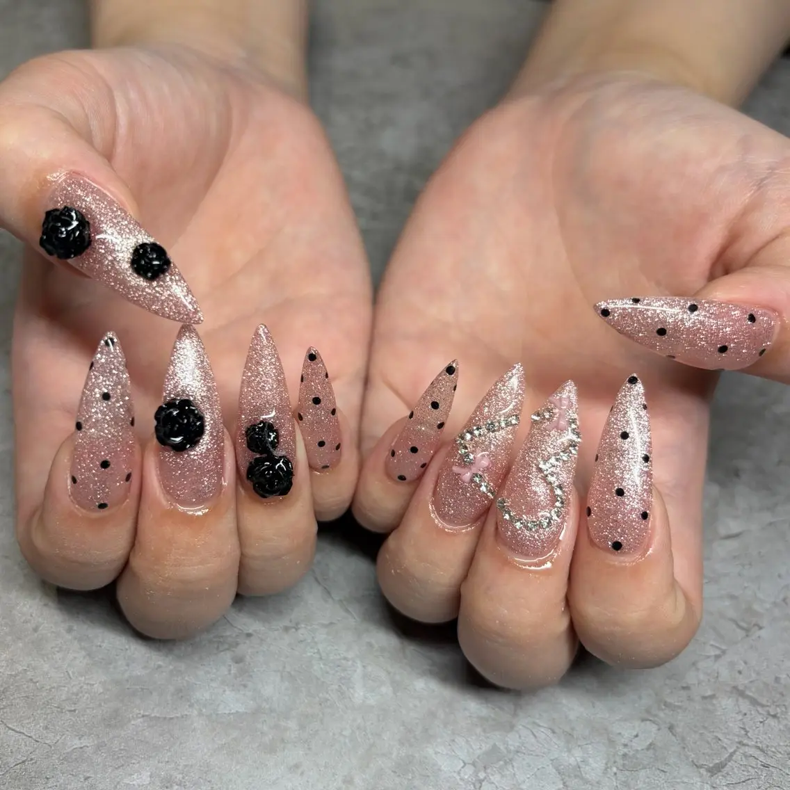 ネイル アートネイル スカルプネイル ネイルチップ ハンドネイル IROHA NAIL 横山佳那のネイルデザイン