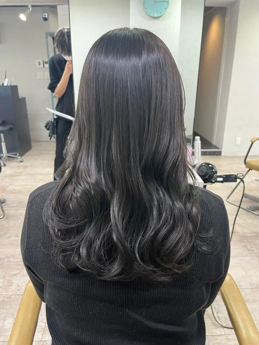 🫧カット+高発色カラー+トリートメント🫧の写真
