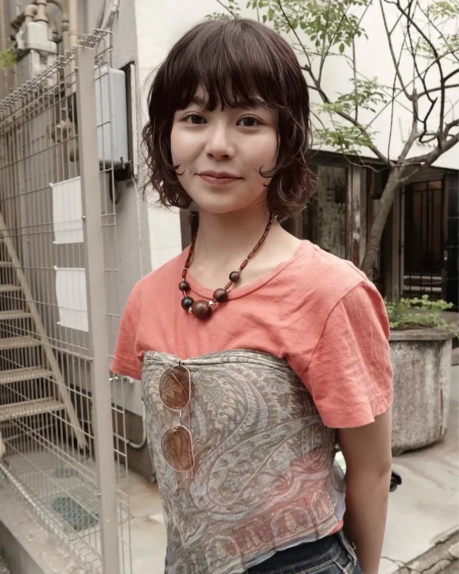 ミディアム 川田大輝 ナチュラルモードのヘアスタイル