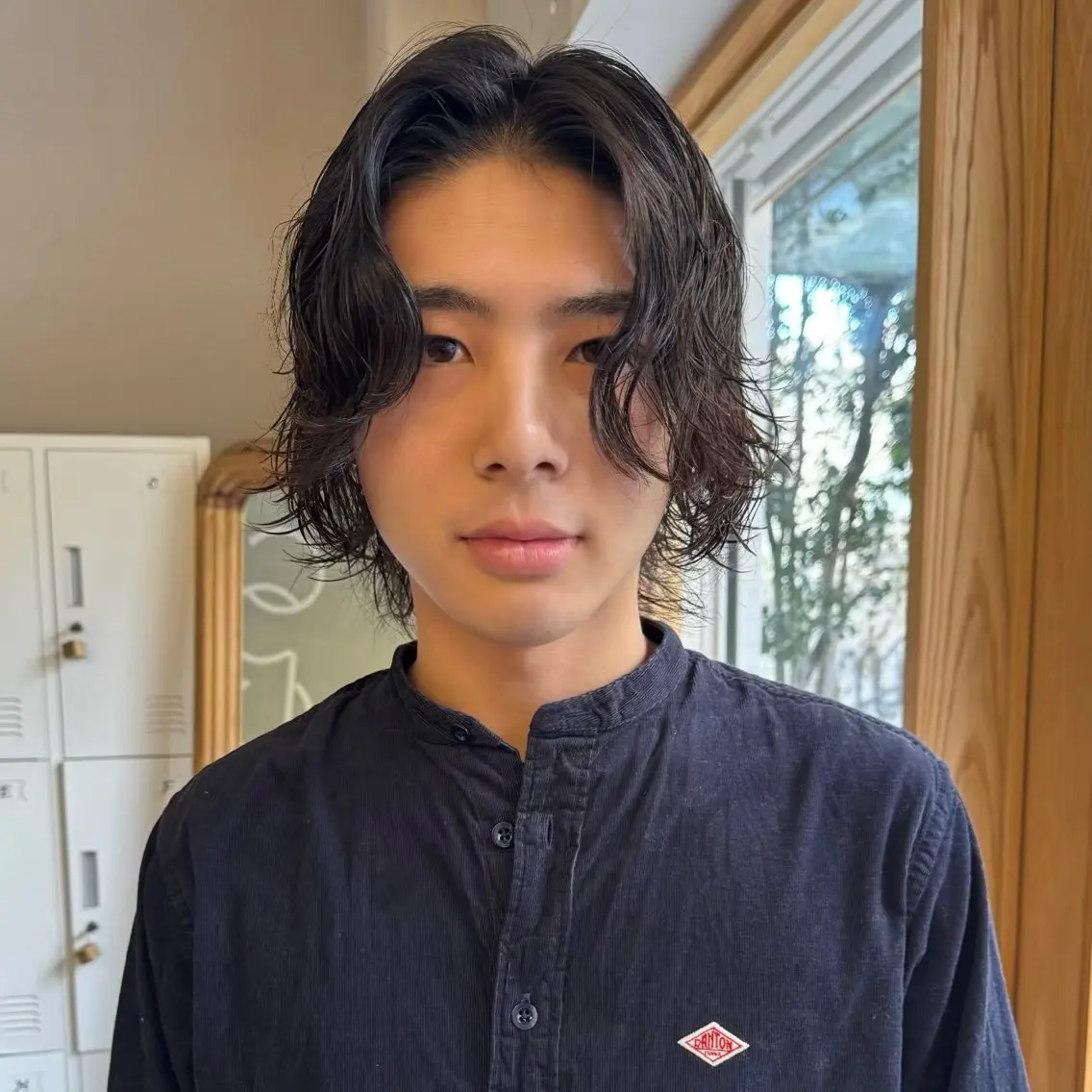 ミディアム パーマ メンズ カット パーマ トリートメント cope'u moneのヘアスタイル