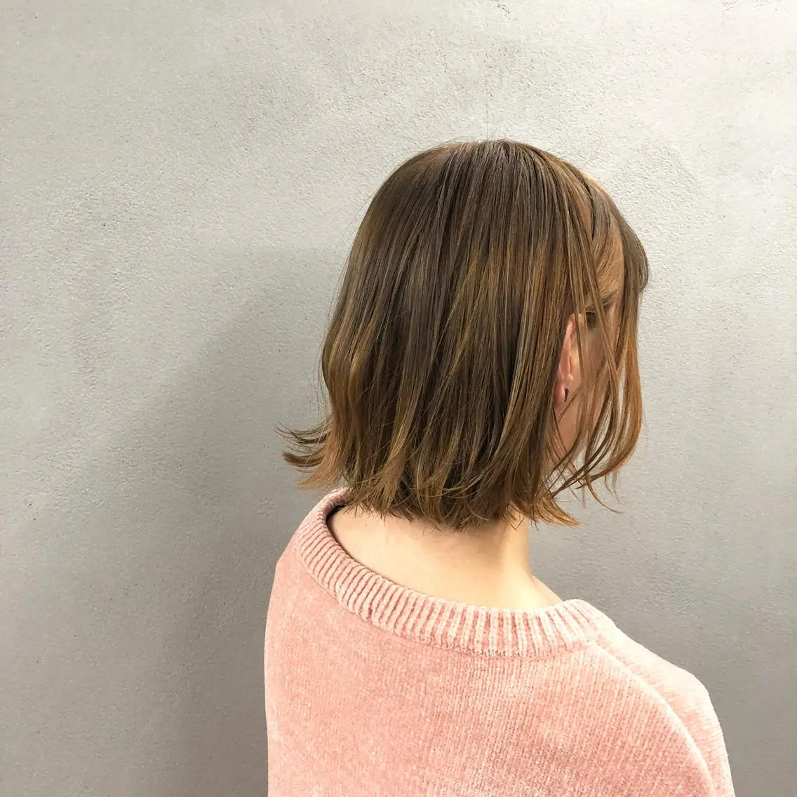 ショート カラー ボブ カット ヘアカラー トリートメント ショート/ボブ/ 白髪染め/メンズ葛西のヘアスタイル