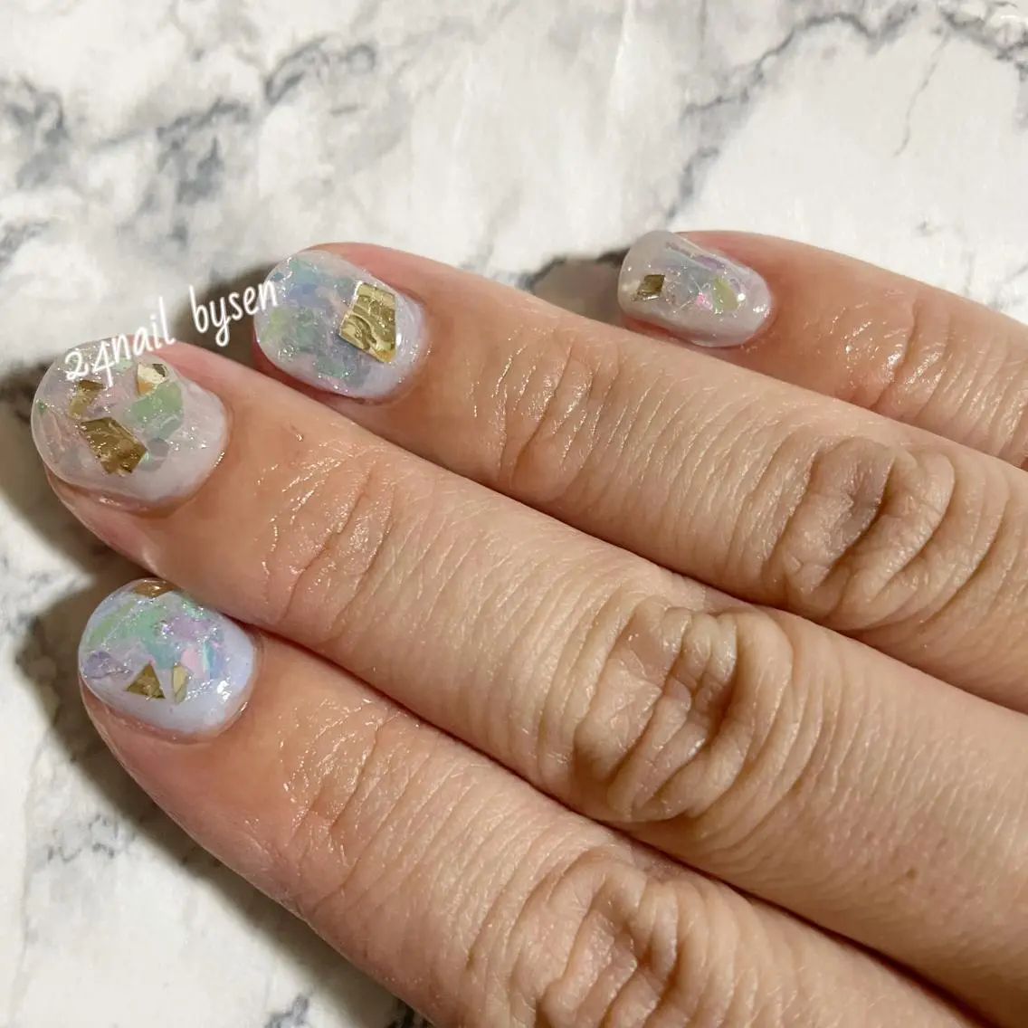 ネイル ニュアンスネイル Atelier by 24nail/Ayaのネイルデザイン