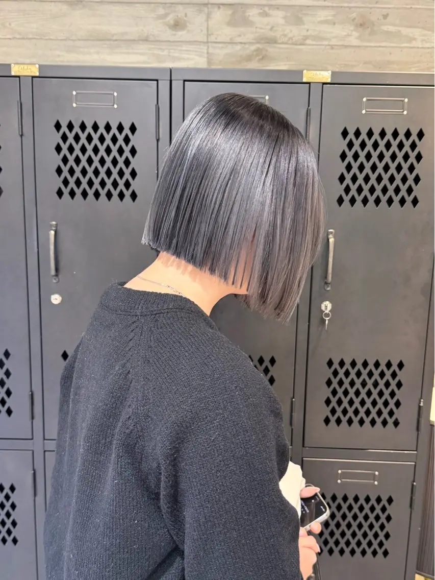 〔平日限定〕カット+ブリーチ込みダブルカラー+トリートメントの写真
