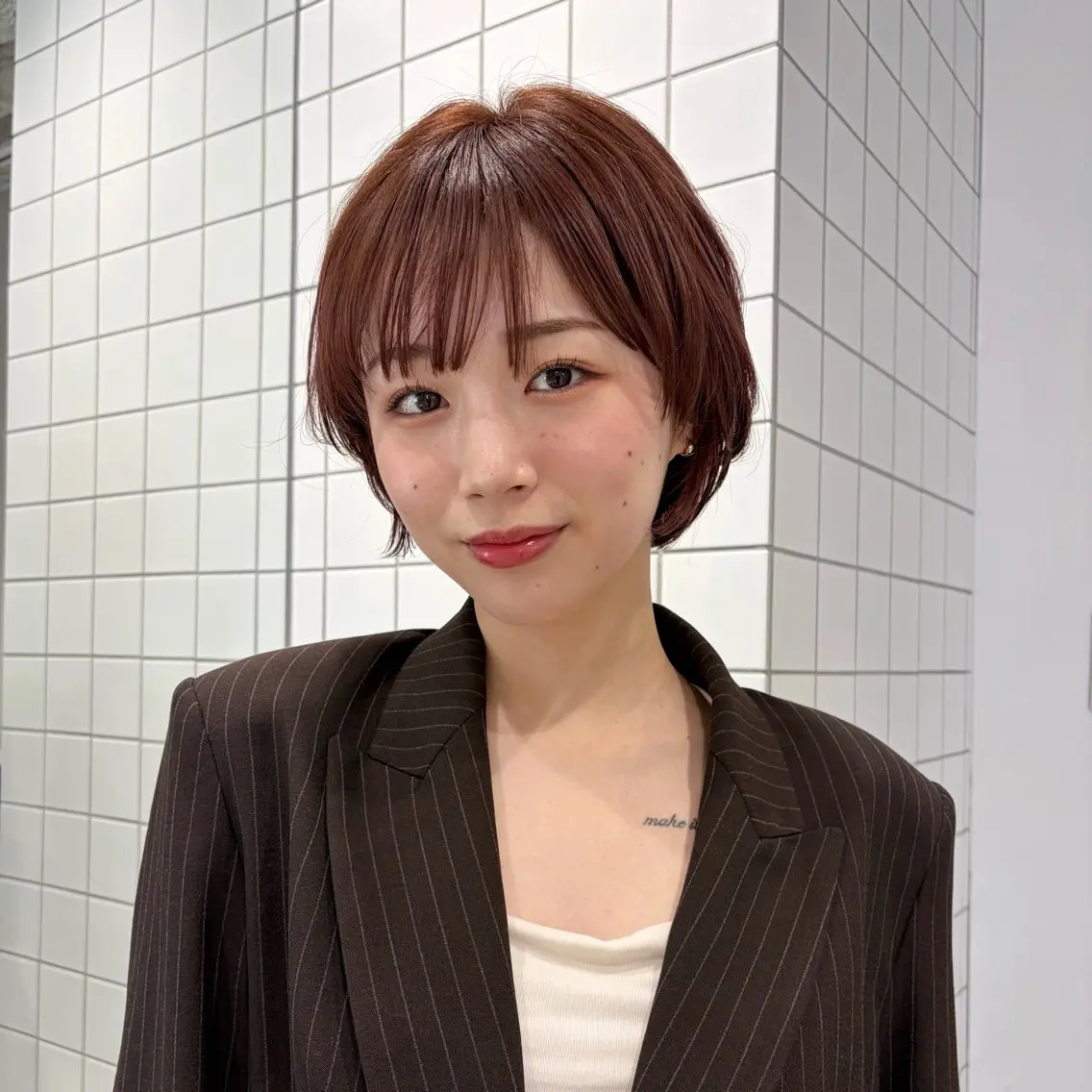 ショート パーマ カット パーマ HARUHI 銀座 美容師౨ৎ⋆˚のヘアスタイル