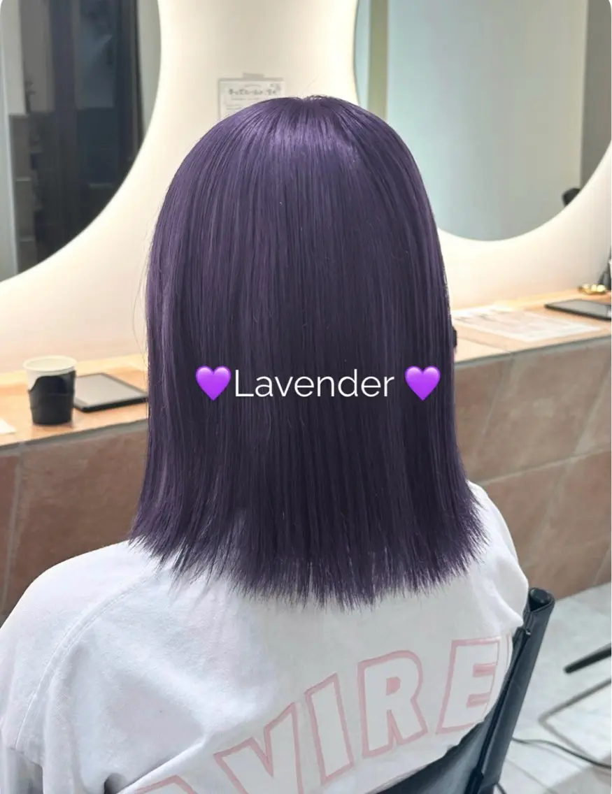 ミディアム カラー ヘアカラー 横浜⭐️カラー モデル🦋あみ🦋のヘアスタイル