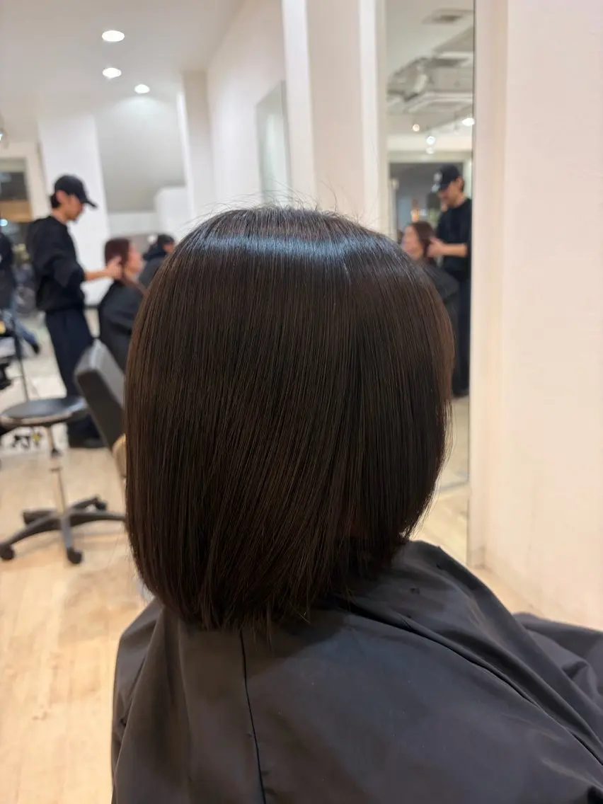 ショート 縮毛矯正 tidehair 晃希　コウキのヘアスタイル