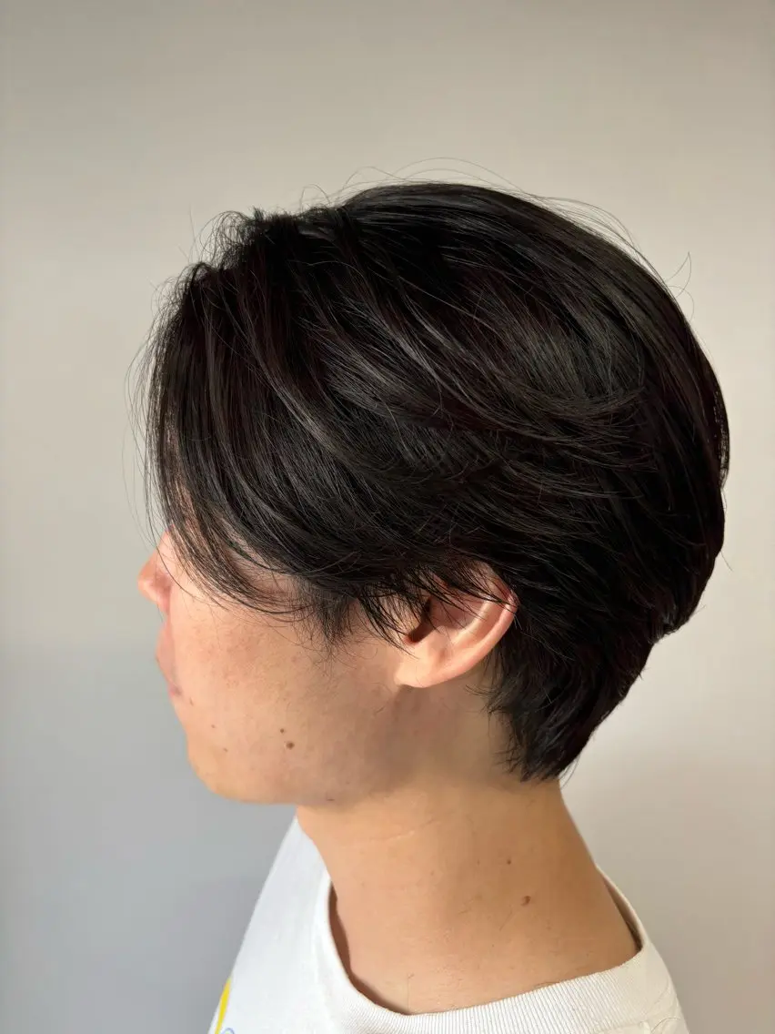 ショート メンズ カット 伊藤 那月のヘアスタイル