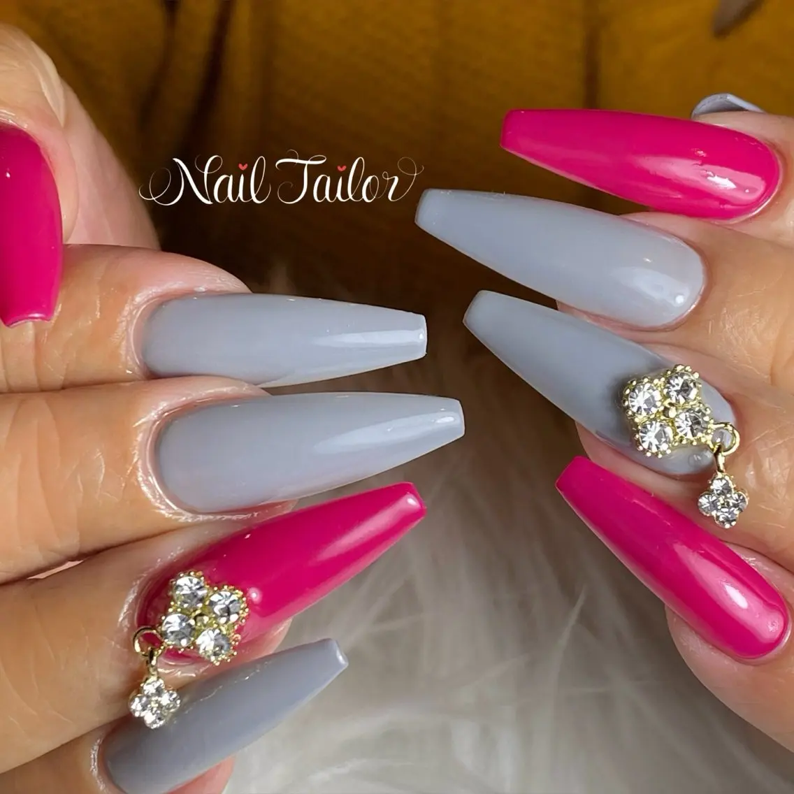 ネイル 長さ出し ジェルネイル ロングネイル ワンカラーネイル ネイルチップ ハンドネイル NailTailor ネイルテイラーのネイルデザイン