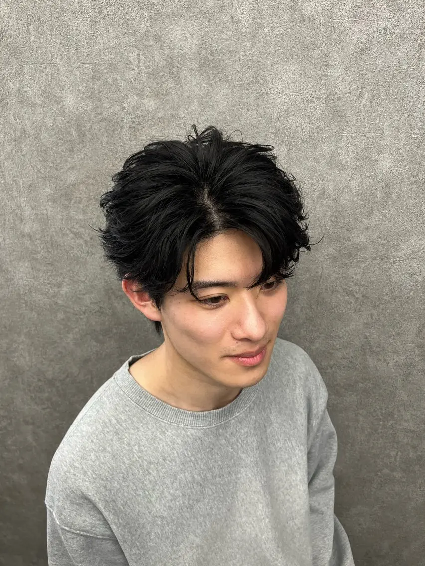 [🫶美メンズはこれで決まる🫶]メンズカット＋眉毛＋スタイリング込み🤓の写真