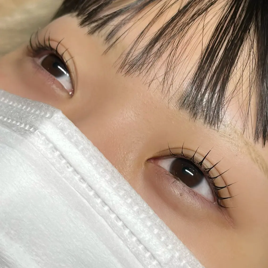 マツエク・マツパ パリジェンヌラッシュリフト マツパ trico心斎橋 ナツミのヘアスタイル