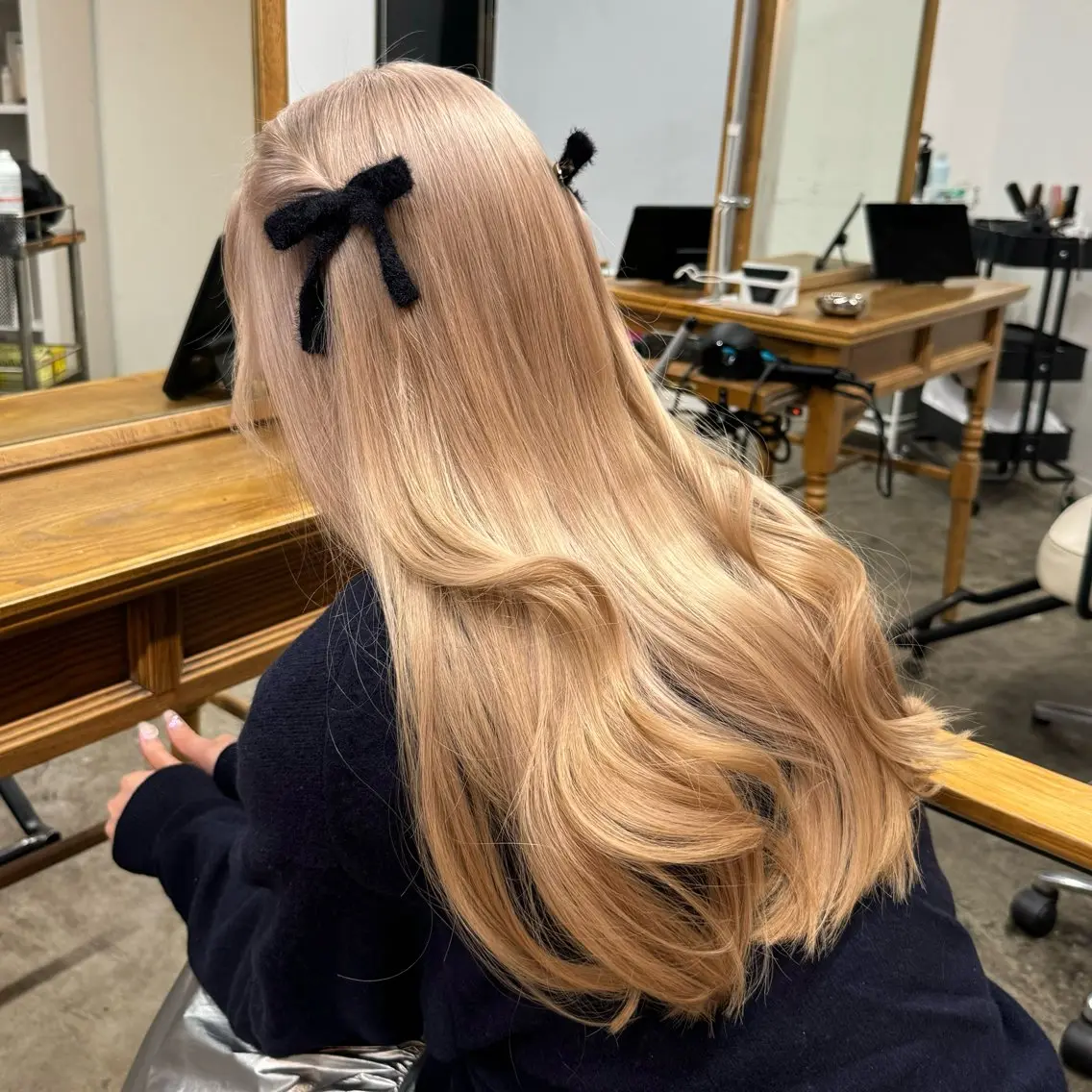 ロング カラー エクステモデル募集 💗大阪梅田/川上のヘアスタイル