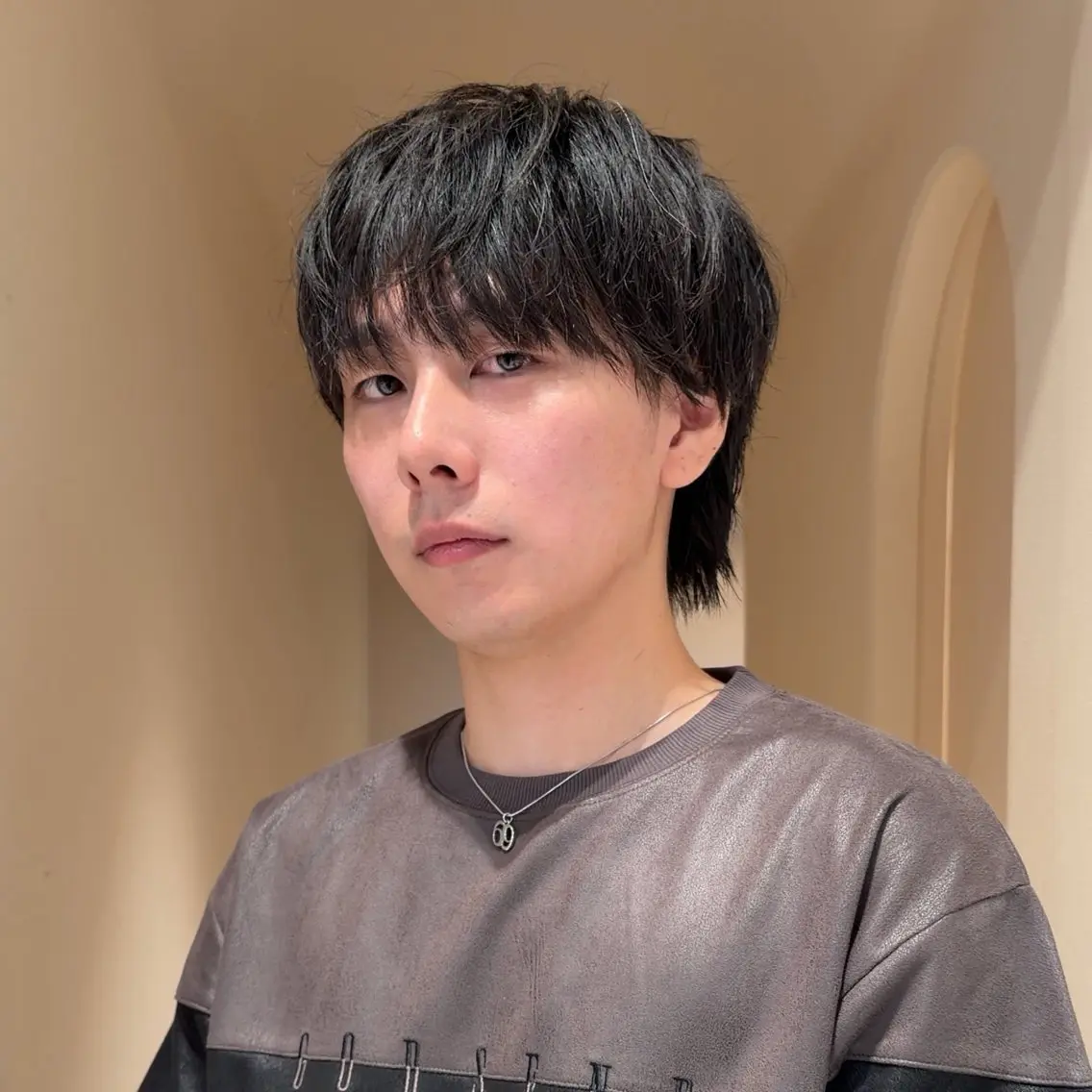 メンズ マッシュウルフ マッシュ メンズウルフカット ウルフカット カット メンズカット /パーマ🍀田畑玖音のヘアスタイル