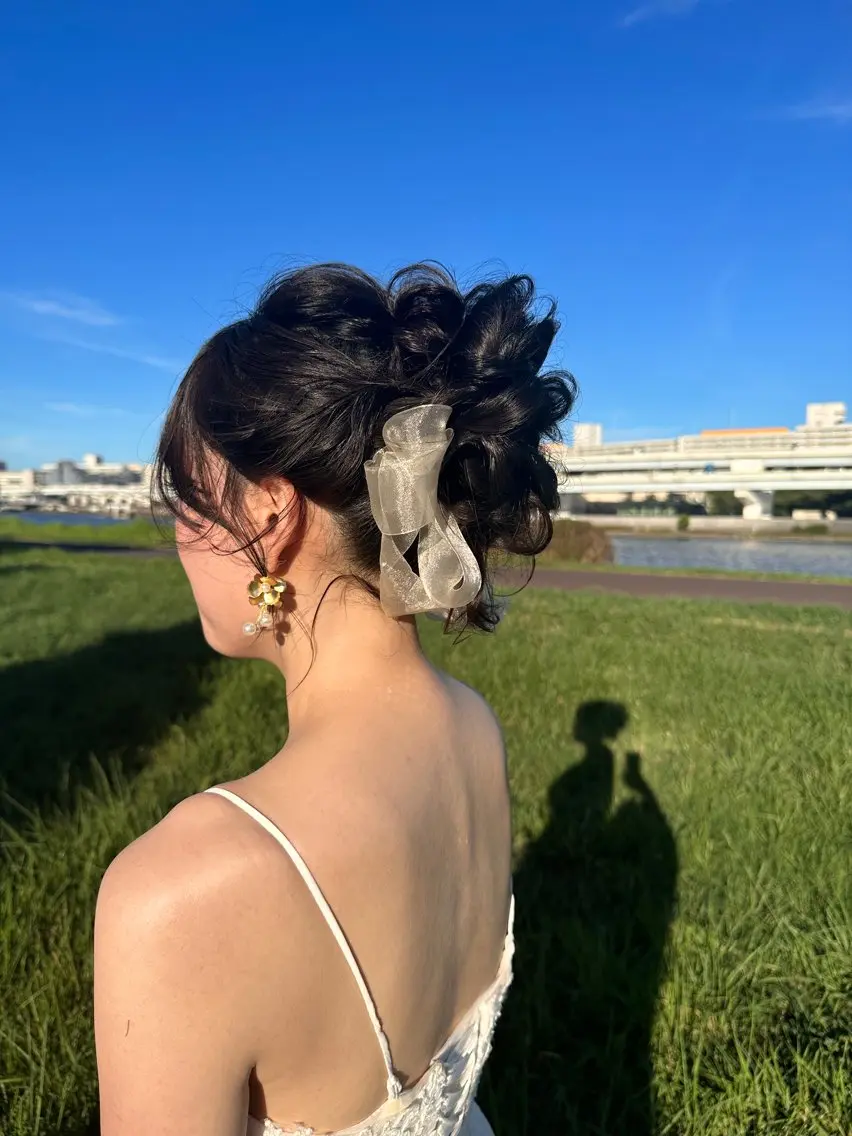 ヘアアレンジ ヘアセットメイク専門 ダーリンダーウィンのヘアスタイル