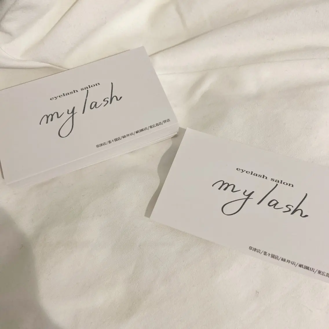 my lash 祇園店のマツエク・マツパデザイン