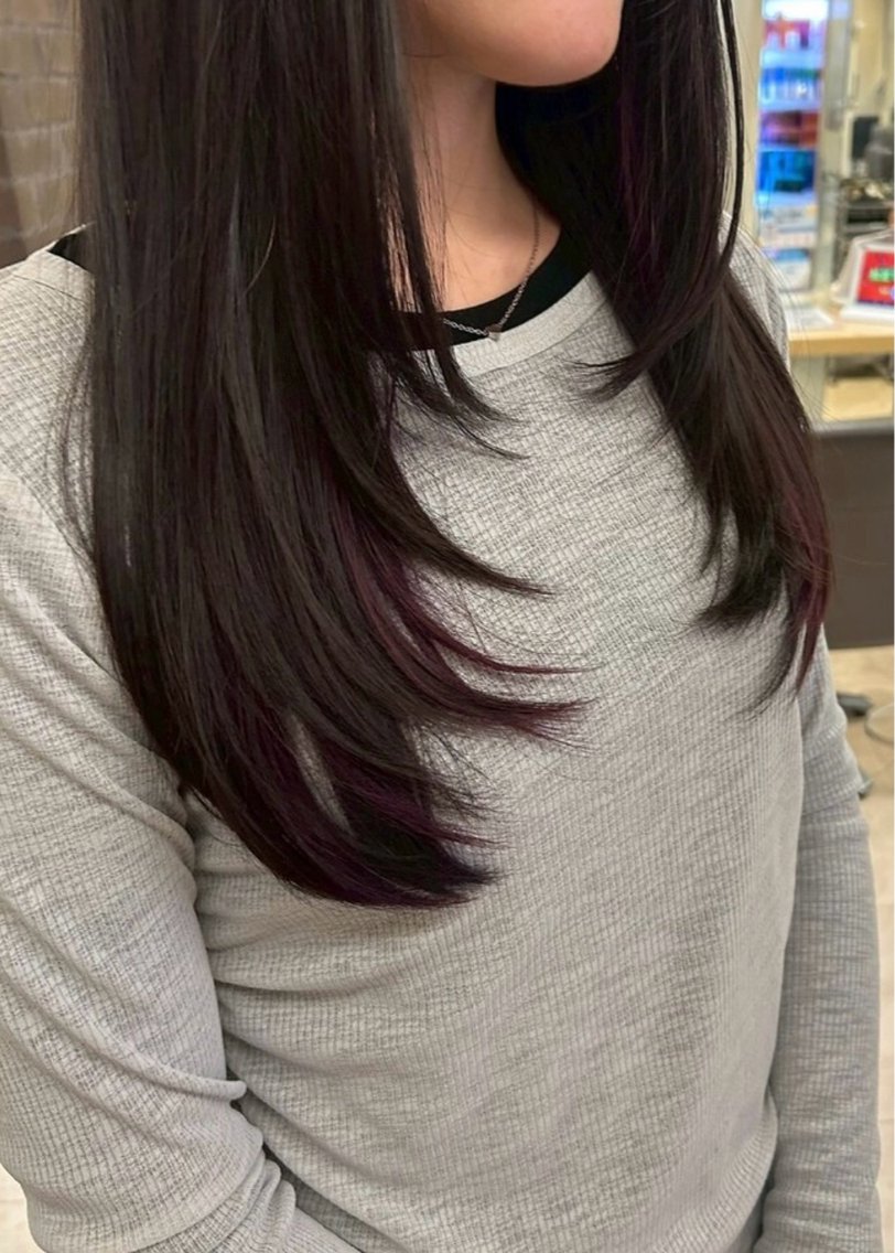 ロング 及川 咲和のヘアスタイル