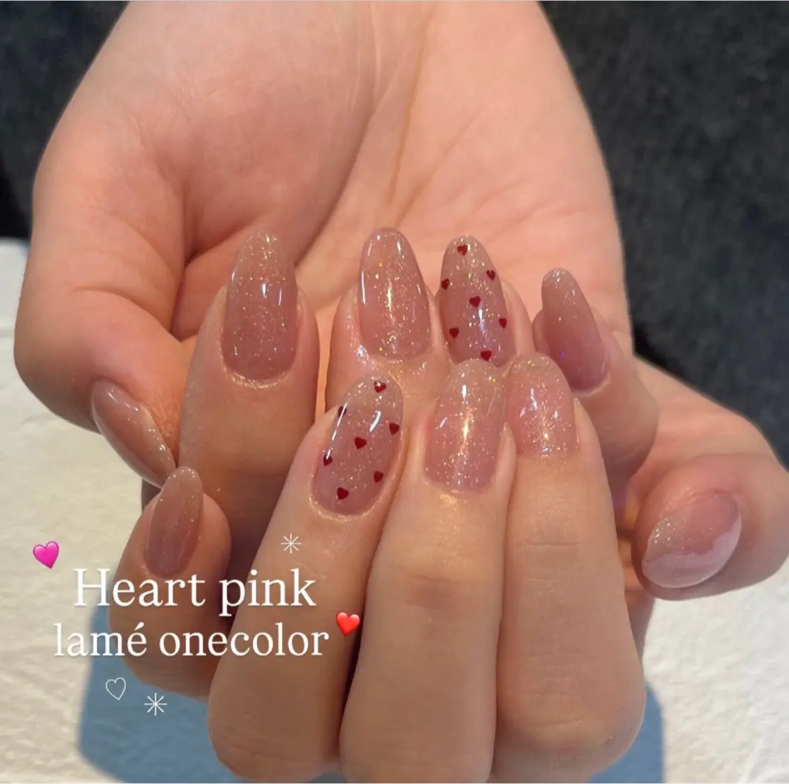 ハートホロネイル（ご新規様オフあり）の写真
