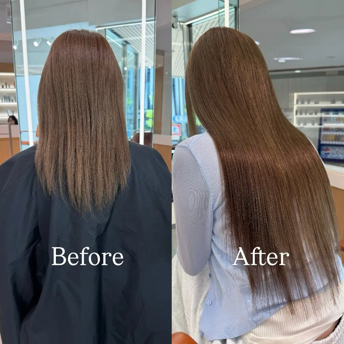 ロング カラー シールエクステ ハイトーンカラー エクステ ヘアカラー エクステ シールエクステ特化 ハイトーン、NANAのヘアスタイル