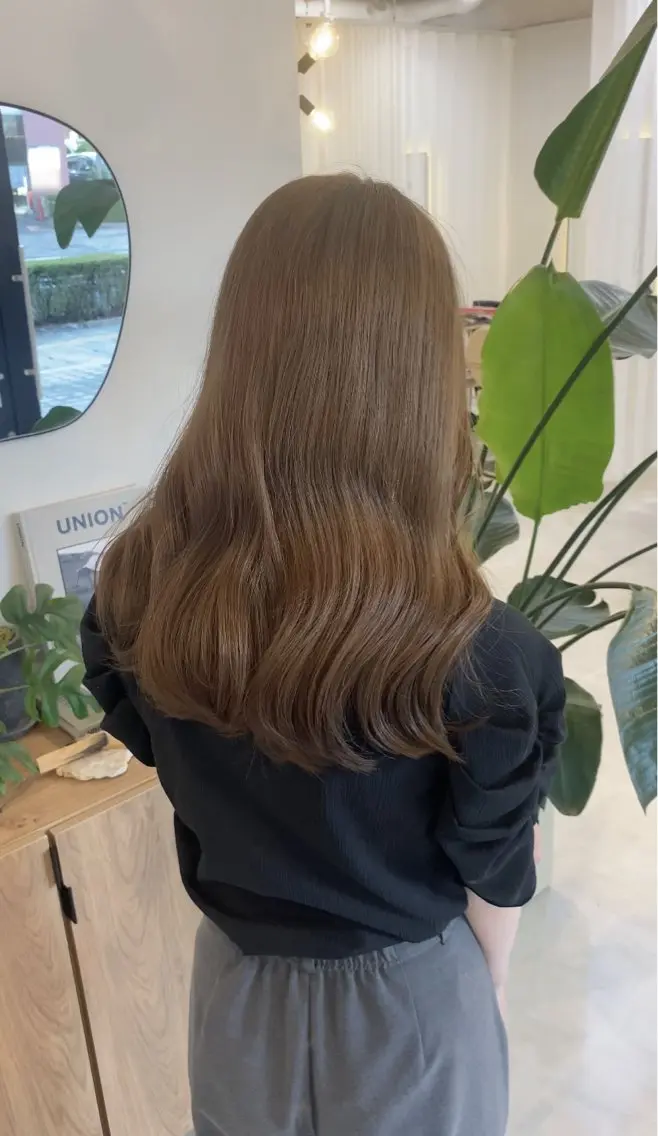 セミロング カット ヘアカラー 透明感カラー／メンズ 特化kazumaのヘアスタイル
