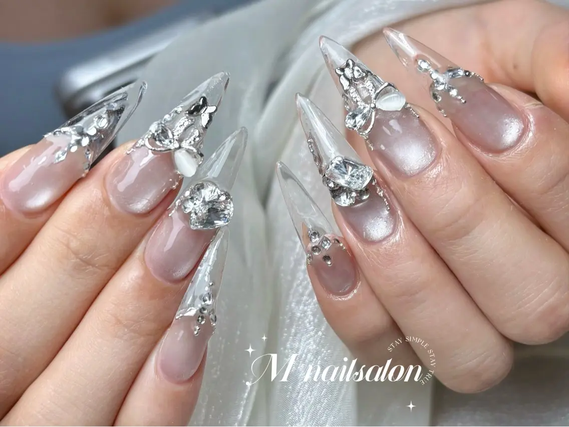 ネイル M 🌷Nail 長さだし専門店のネイルデザイン