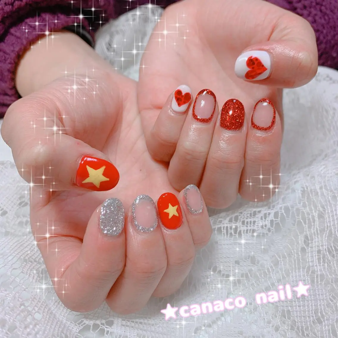 ネイル ハンドネイル ハンドケア ベテランネイル cnc nailのネイルデザイン