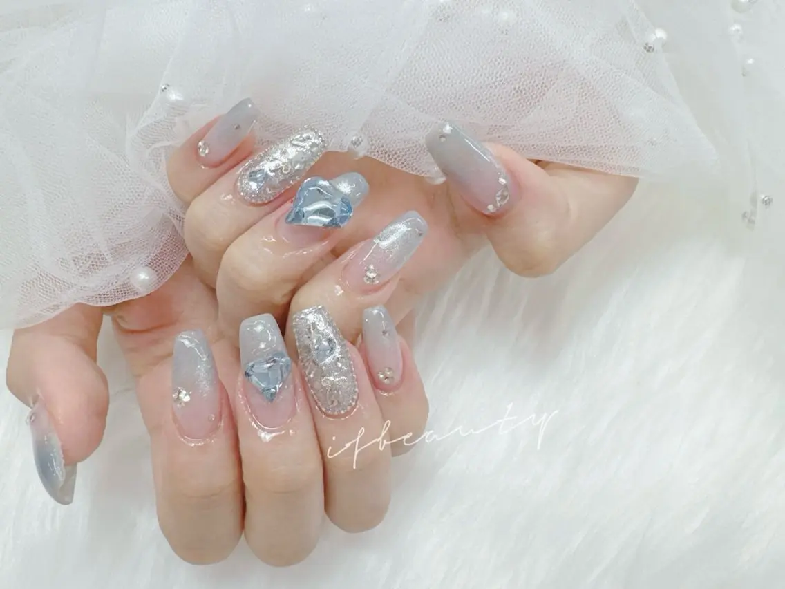 《ハンド》持ち込みデザイン10本(パーツ可)🎀オフ無しの写真