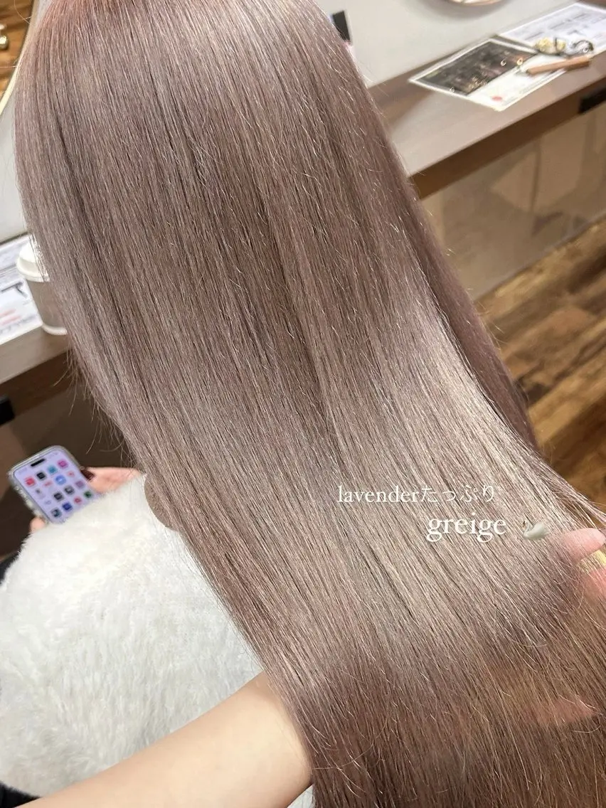 ロング カラー ヘアカラー Embellir🍨 サアヤのヘアスタイル
